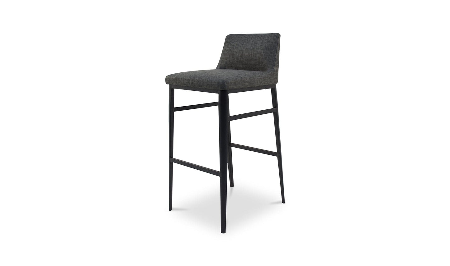 The Carpentry Shop Co. Baron Bar Stool Charcoal Grey Baron Bar Stool Charcoal Grey