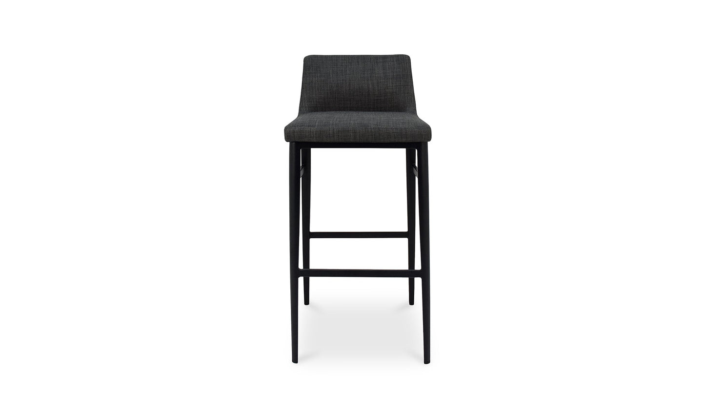 The Carpentry Shop Co. Baron Bar Stool Charcoal Grey Baron Bar Stool Charcoal Grey