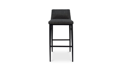 The Carpentry Shop Co. Baron Bar Stool Charcoal Grey Baron Bar Stool Charcoal Grey
