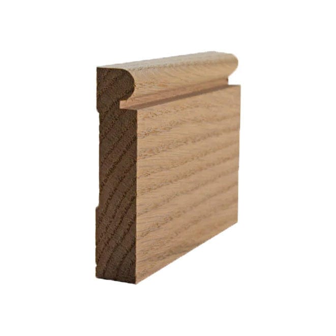 EWBB25 Beaded 3-1/2 inch Baseboard Moulding – The Carpentry Shop Co.
