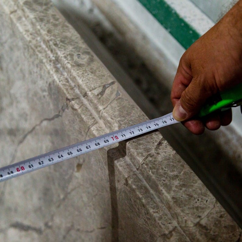 Villohome | Online Flooring Shop Bathtubs Marble / (W)29.5" (L)67" (H)19.5" / Honed/Matte Tundra Gray Marble Bathtub Hand-carved from Solid Marble Block (W)29.5" (L)67" (H)19.5" Tundra Gray Marble Bathtub Hand-carved from Solid Marble Block (W)29.5" (L)67" (H)19.5"