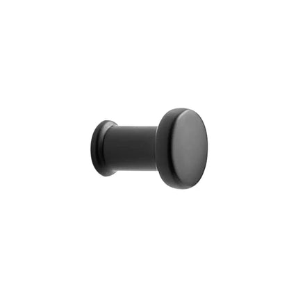 Matte Black "Gate" Knob and Drawer Pull.