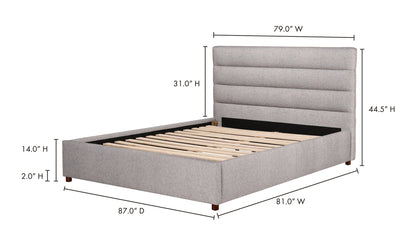 Moe's Home Collection Bed Takio King Bed Takio King Bed