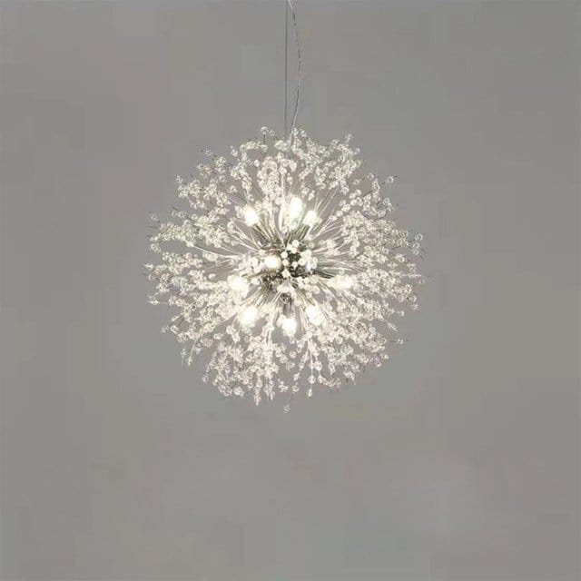 Residence Supply A - Silver - 9 Heads - 19.6" / 50cm / Cool White - With No Remote Bellatrix Chandelier