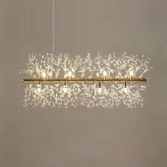Residence Supply B - Gold - 12 Heads - 36.2" / 92cm / Cool White - With No Remote Bellatrix Chandelier