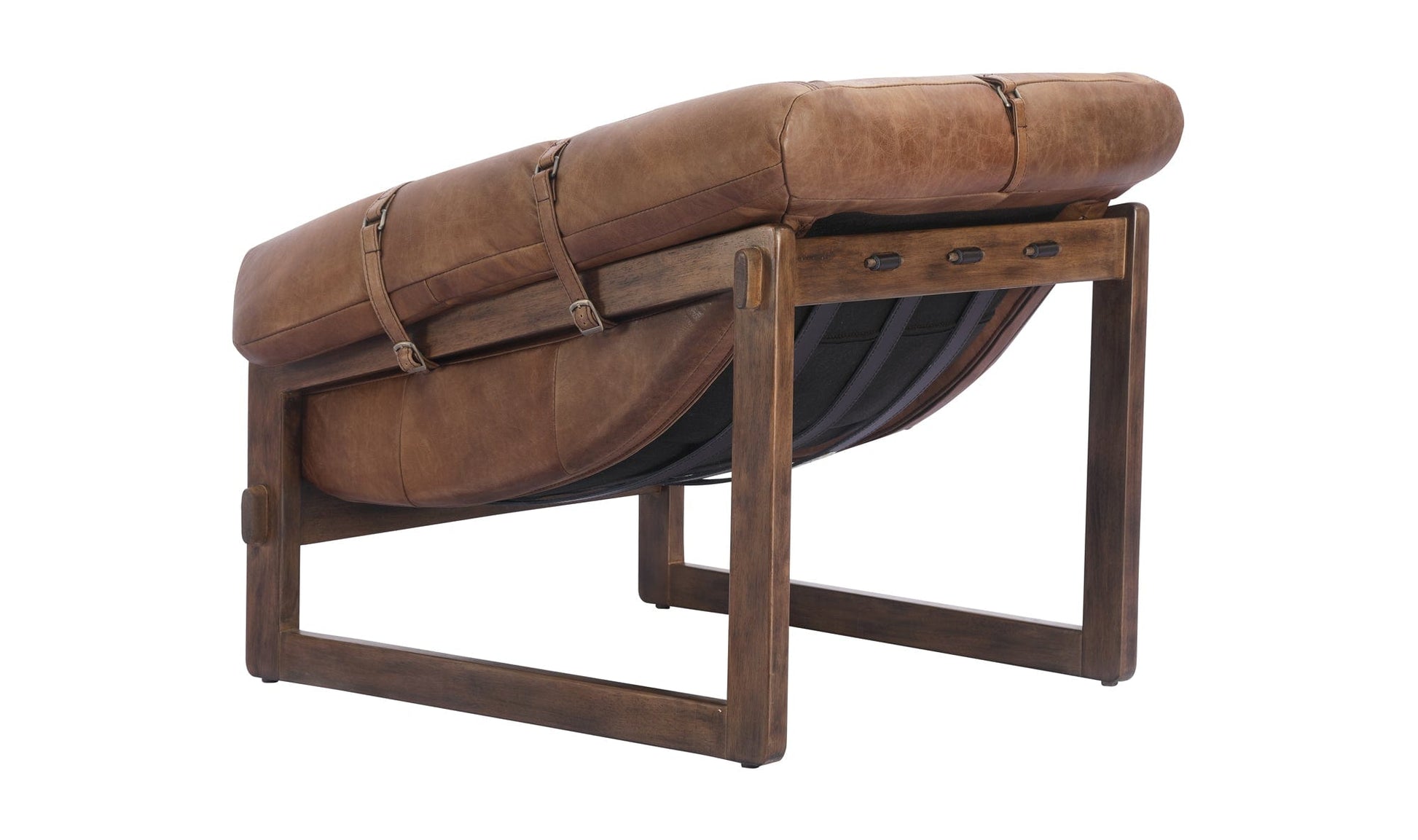 The Carpentry Shop Co. BELLOS ACCENT CHAIR OPEN ROAD BROWN LEATHER BELLOS ACCENT CHAIR OPEN ROAD BROWN LEATHER