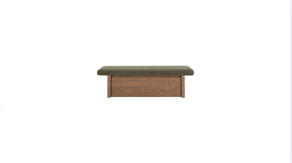 Moe's Home Collection Bench Green Gemma Storage Bench Gemma Storage Bench