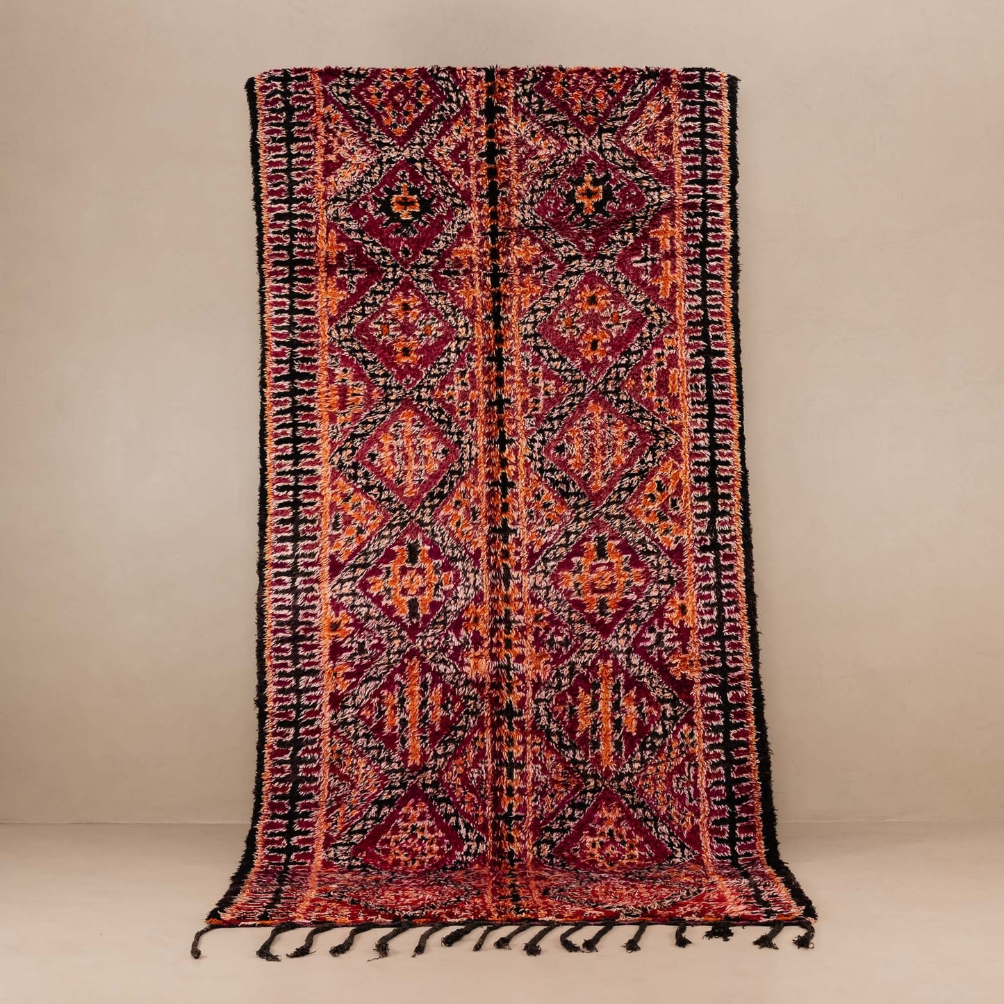 Rayhana - vintage beni mguild rug