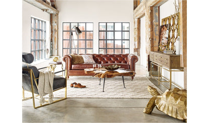 The Carpentry Shop Co. Birmingham Sofa Dark Brown Leather Birmingham Sofa Dark Brown Leather