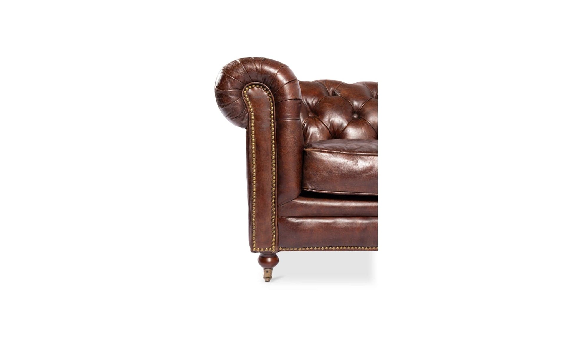 The Carpentry Shop Co. Birmingham Sofa Dark Brown Leather Birmingham Sofa Dark Brown Leather