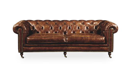The Carpentry Shop Co. Birmingham Sofa Dark Brown Leather Birmingham Sofa Dark Brown Leather