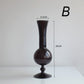 Kanyon Shop B Black Sculptural Glass Vase