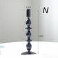 Kanyon Shop N Black Sculptural Glass Vase