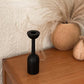 Kanyon Shop Style 2 Black Wooden Candlestick Holder