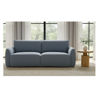 Callie Sofa 91 in. Slate Blue
