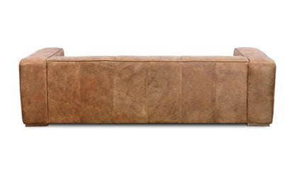 Moe's BOLTON SOFA Organic Bookshelf Slab with Glass Shelves