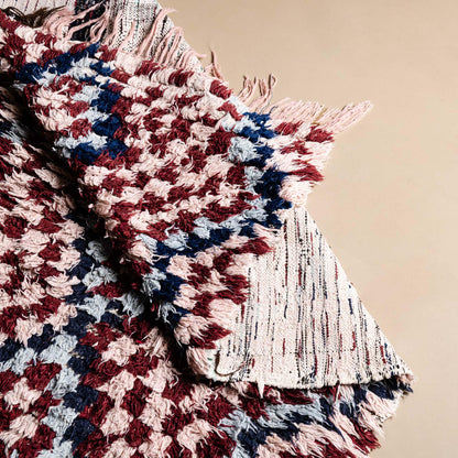 Benisouk boucherouite rug Nafisah - vintage boucherouite rug Nafisah - vintage boucherouite rug