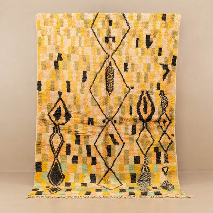 Argana - vintage boujad rug 5.2x8.3 ft | 160x252 cm