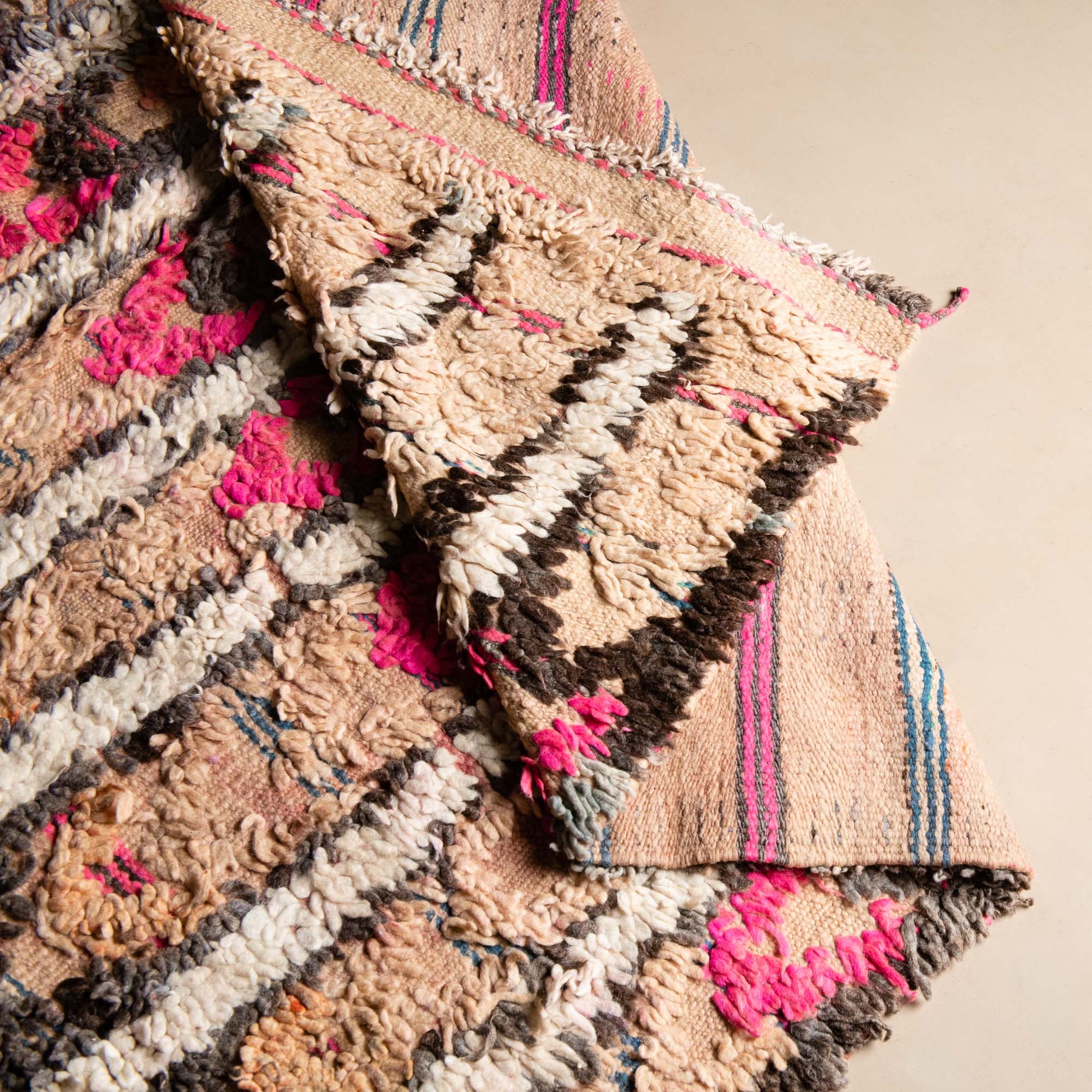 Benisouk boujad rug Bakezda - vintage boujad rug Bakezda - vintage boujad rug