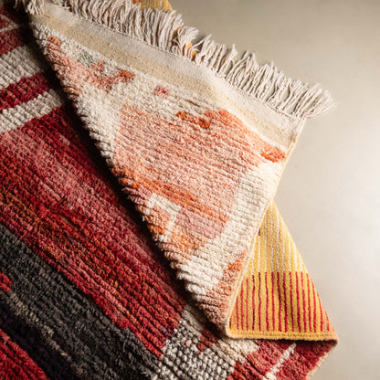 Benisouk boujad rug Rawiya - vintage boujad rug Rawiya - vintage boujad rug