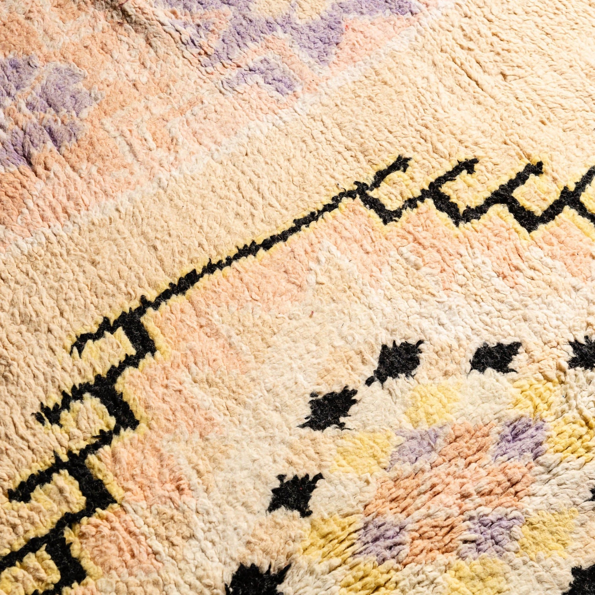 Benisouk boujad rug Yasar - vintage boujad rug Yasar - vintage boujad rug