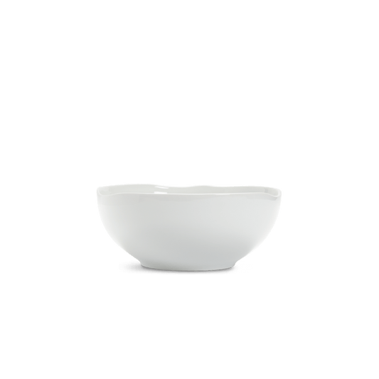Pillivuyt Shop Bowl 6" diam x 2.5" H - 14 oz - Set of 4 Teck 6" White Cereal Bowls, Set of 4