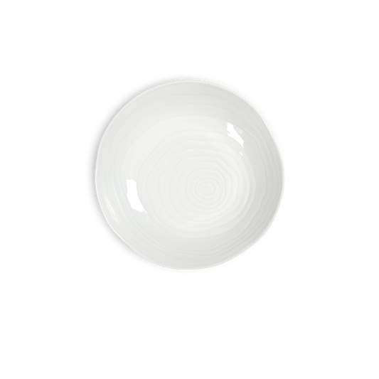 Pillivuyt Shop Bowl 9" diam x 1.75" H - 28 oz - Set of 4 Teck 9" White Shallow Pasta Bowls, Set of 4