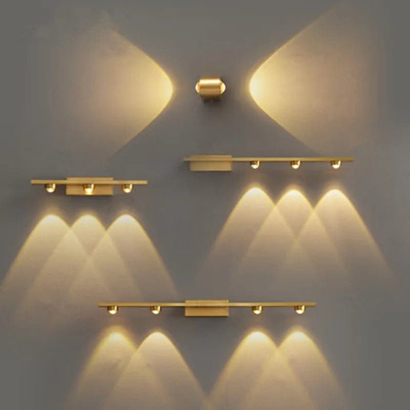 Residence Supply A - 2.6" x 3.2" / 6.8cm x 8.2cm / Warm White (2700-3500K) Branji Wall Lamp