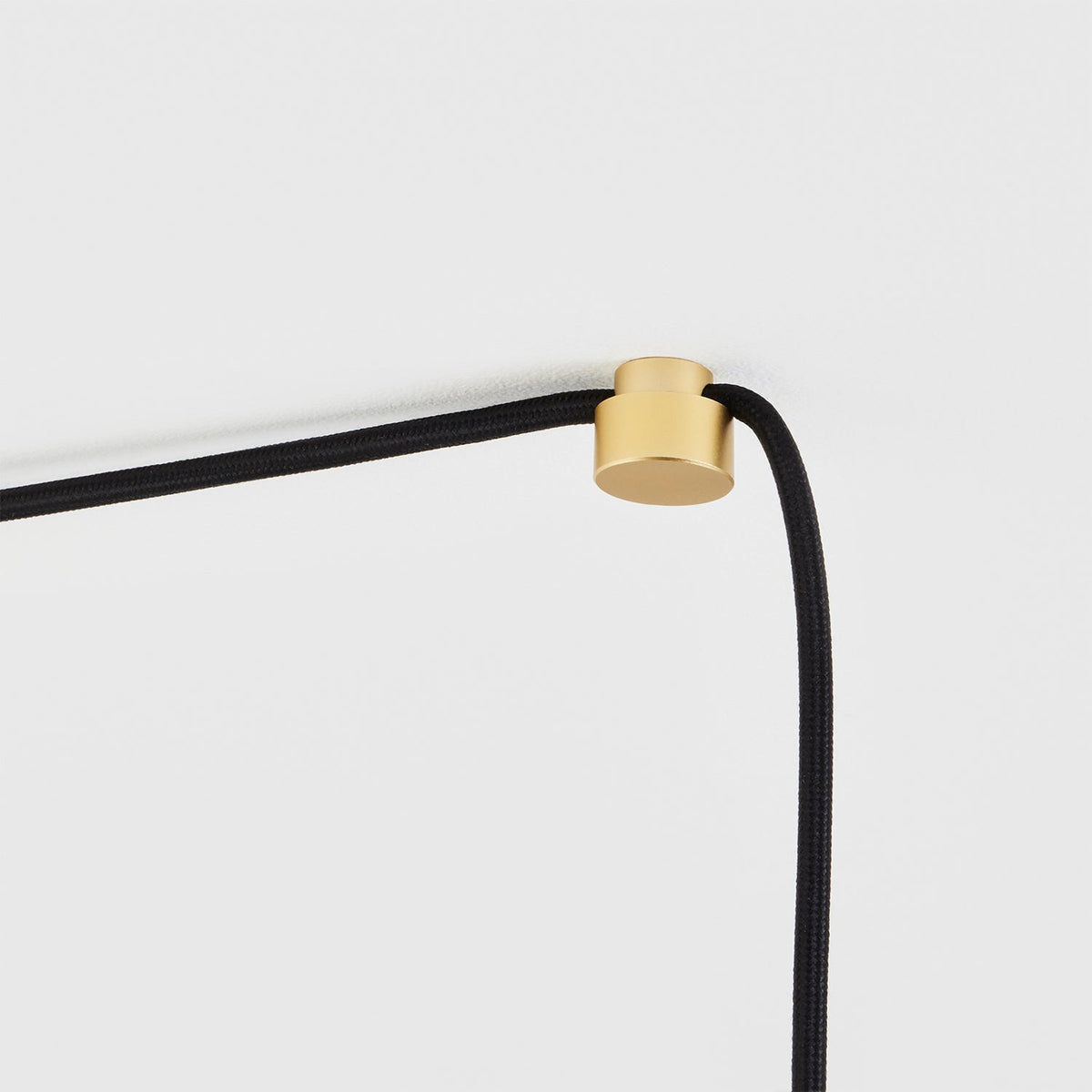 Voronoi II Plug-In Pendant in Brass.