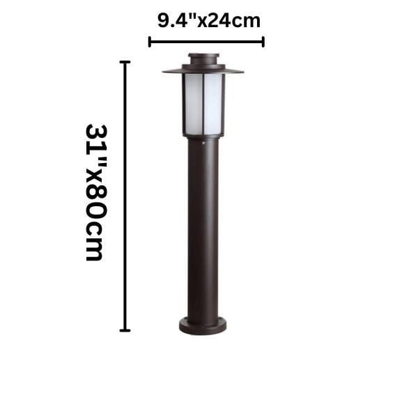 Residence Supply Dark: 31"x9.4"/ 80x24cm Brillare Outdoor Wall Lamp