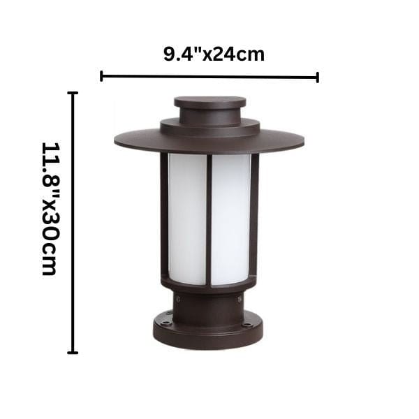 Residence Supply 11.8"x9.4"/ 30x24cm Brillare Outdoor Wall Lamp