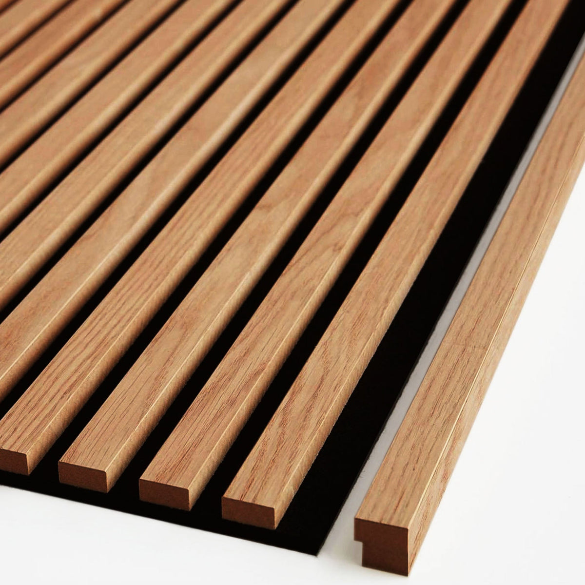 Wood Slat End Piece.