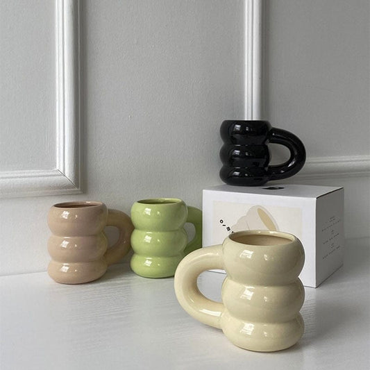Kanyon Shop Bubble Roll Ceramic Coffee Mug