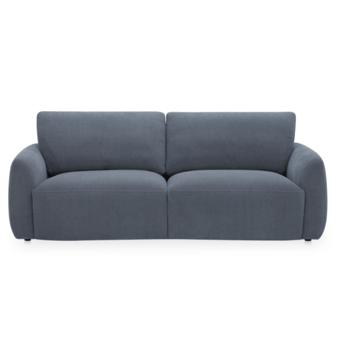 Callie Sofa 91 in. Slate Blue
