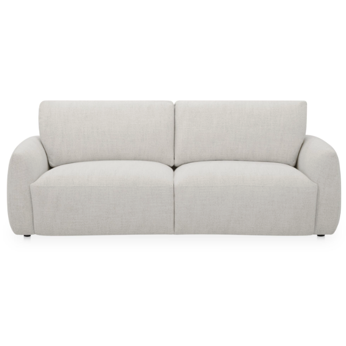 Callie Sofa 91 in. Flecked Oat