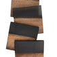 The Carpentry Shop Co., LLC Carpentry & Woodworking Black Walnut and Black Epoxy Coaster Set