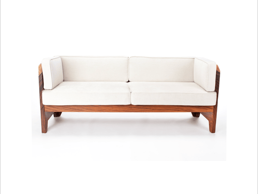 The Carpentry Shop Co., LLC Carpentry & Woodworking THE ALEXANDRA COUCH WATERFALL STYLE SLAB Sold Wood Slab Couch