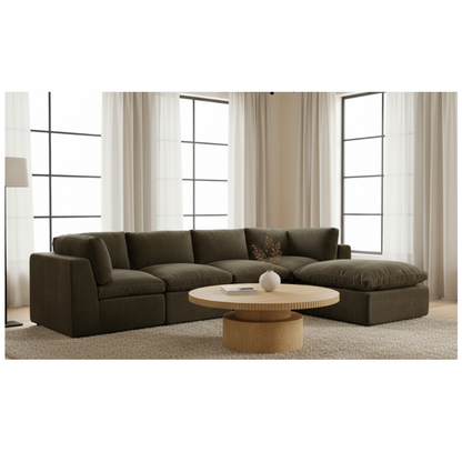 Cates Dream Modular Sectional Dark Green