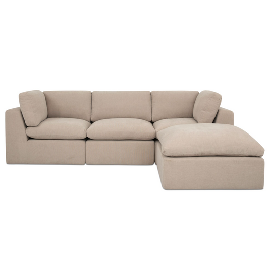 Cates Lounge Modular Sectional Pebble
