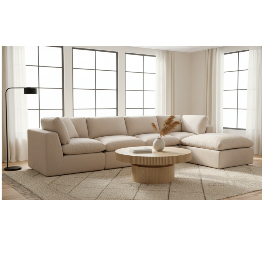 Cates Modular Sofa Pebble