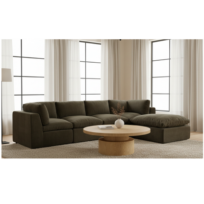 Cates Nook Modular Sectional Dark Green