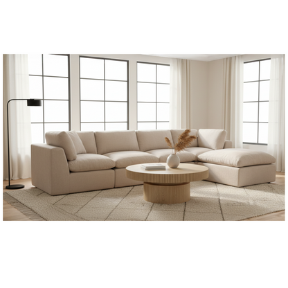 Cates Nook Modular Sectional Pebble