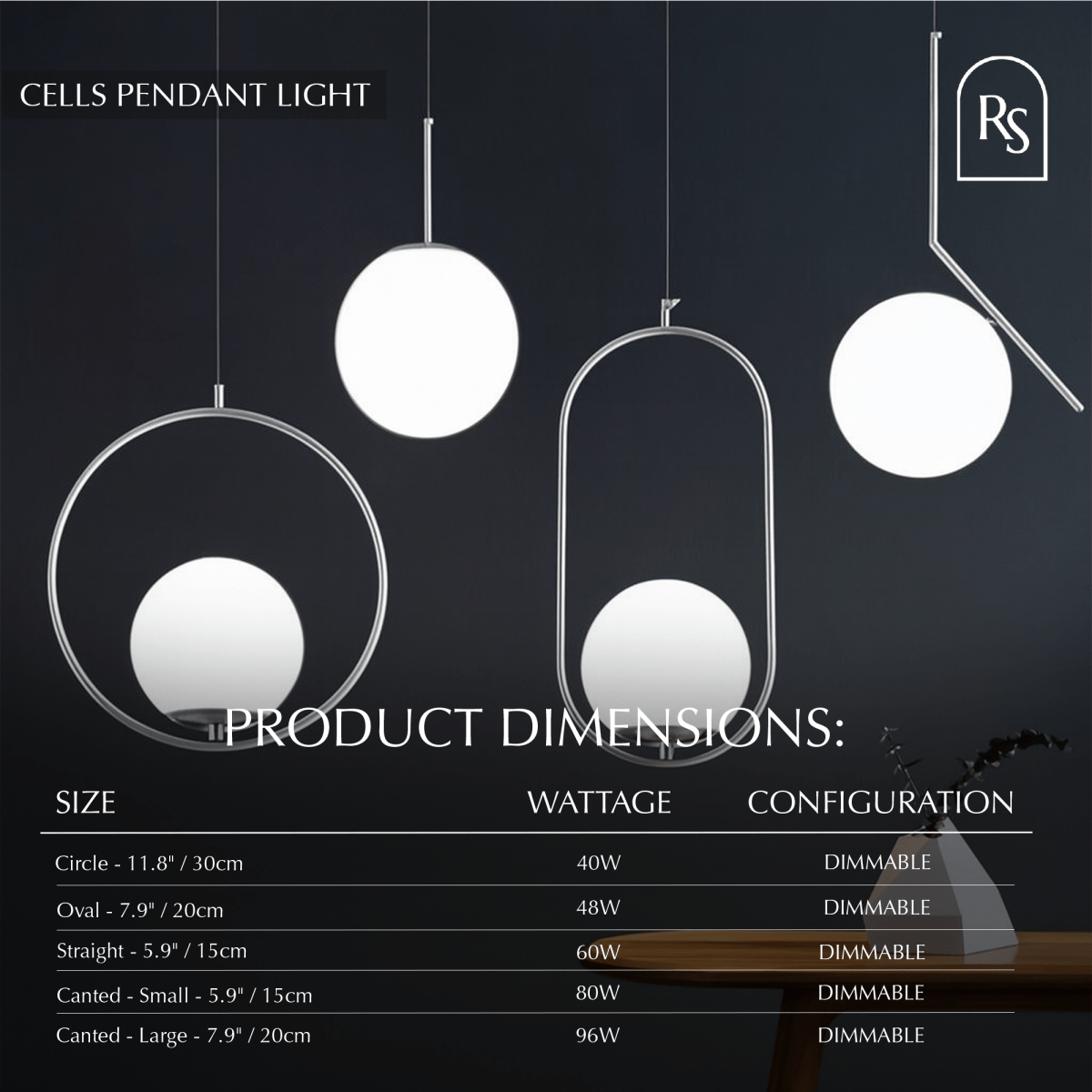 Cells Pendant Light.
