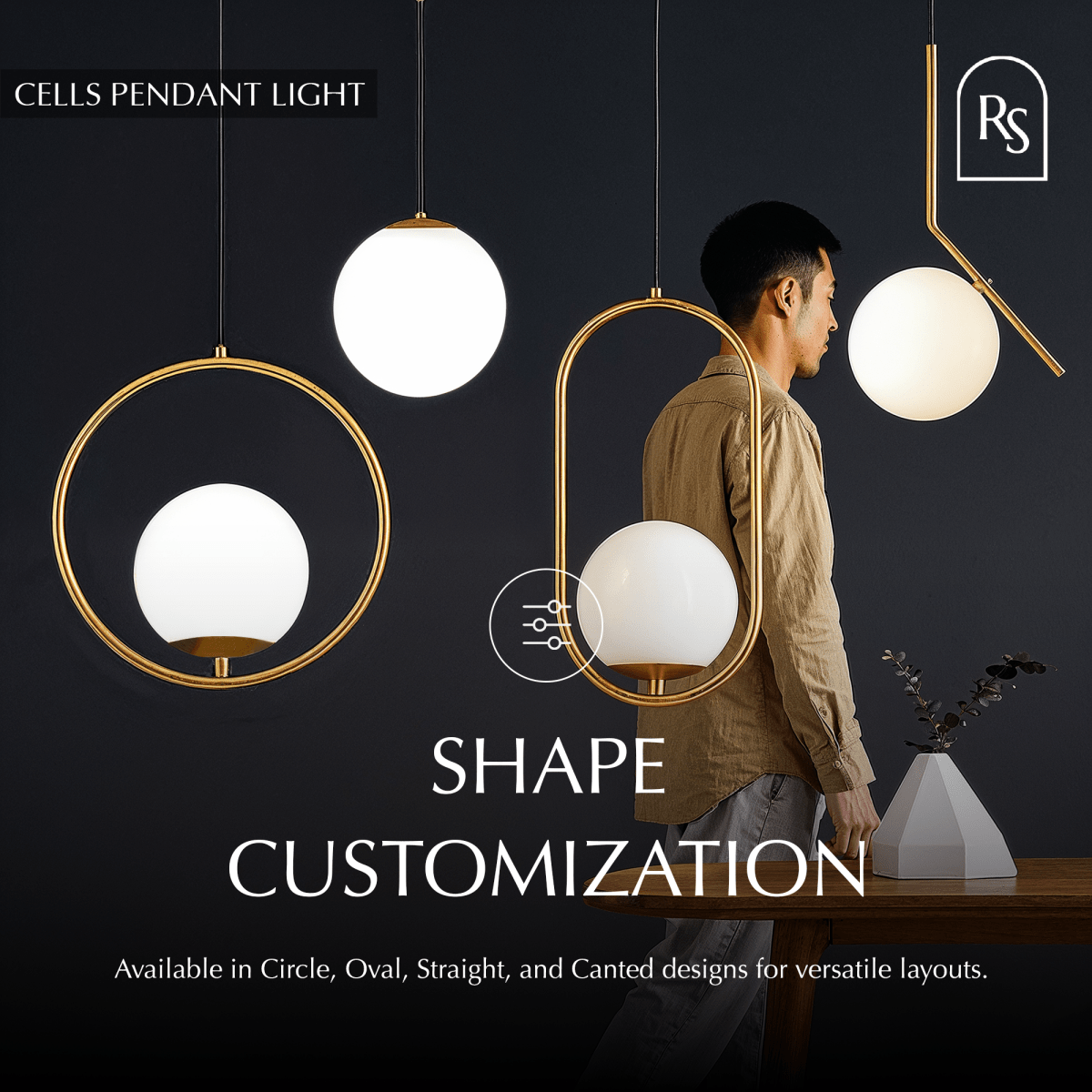 Cells Pendant Light.