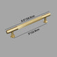 Residence Supply Hole to Hole: 5" / 12.8cm / Brass Cepo Knob & Pull Bar