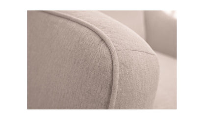 Moe's Home Collection Chair Amira Accent Chair Oat Amira Accent Chair Oat