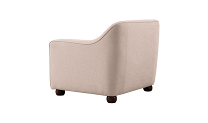 Moe's Home Collection Chair Amira Accent Chair Oat Amira Accent Chair Oat