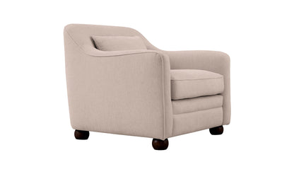 Moe's Home Collection Chair Amira Accent Chair Oat Amira Accent Chair Oat