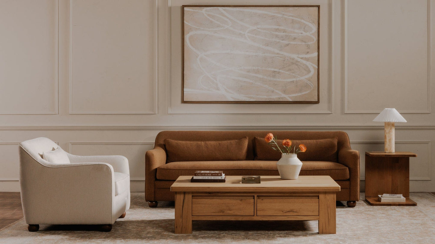 Moe's Home Collection Chair Amira Accent Chair Oat Amira Accent Chair Oat