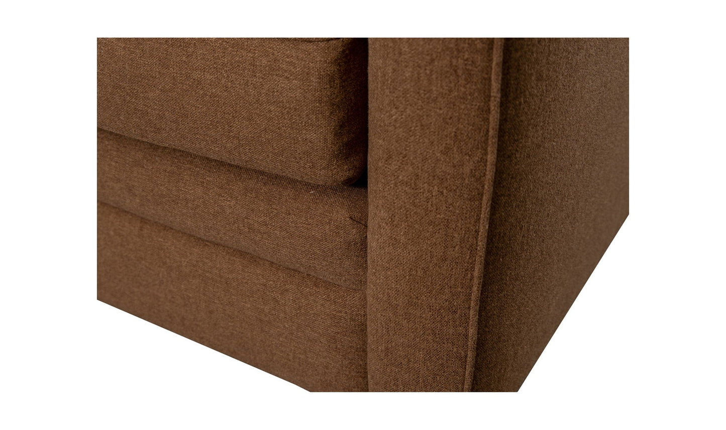 Moe's Home Collection Chair Amira Accent Chair Rust Amira Accent Chair Rust